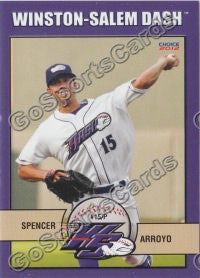 2012 Winston Salem Dash Spencer Arroyo