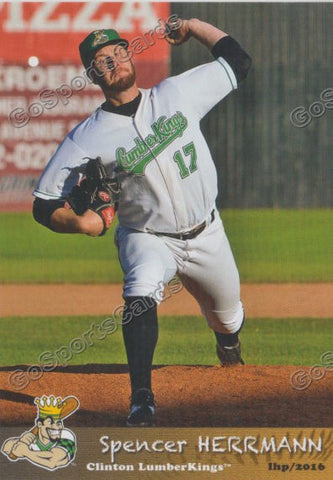2016 Clinton LumberKings Spencer Herrmann