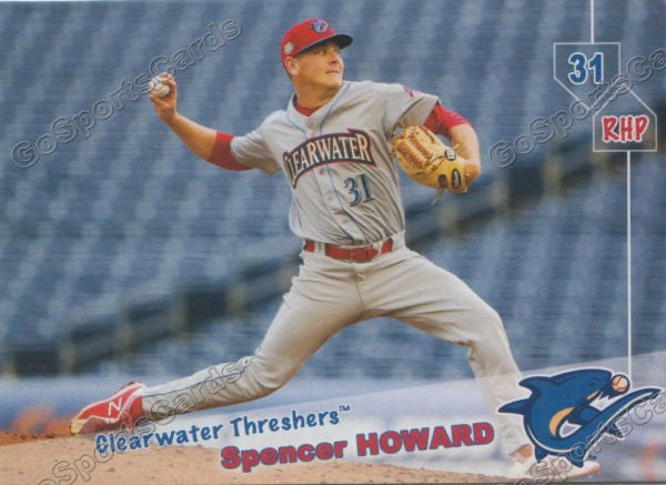 2019 Clearwater Threshers Spencer Howard