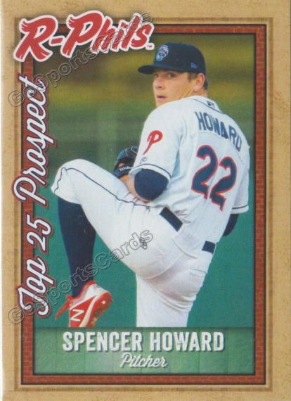 2019 Reading Fightin Phils Top 25 Prospect Spencer Howard