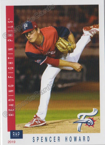 2019 Reading Fightin Phils Update Spencer Howard