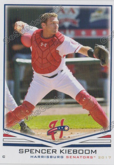 2017 Harrisburg Senators Spencer Kieboom