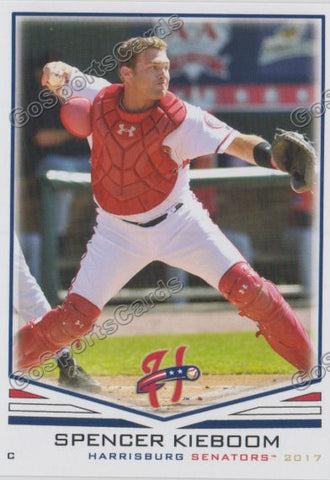2017 Harrisburg Senators Spencer Kieboom
