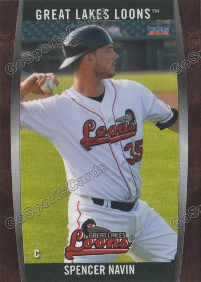 2015 Great Lakes Loons Spencer Navin