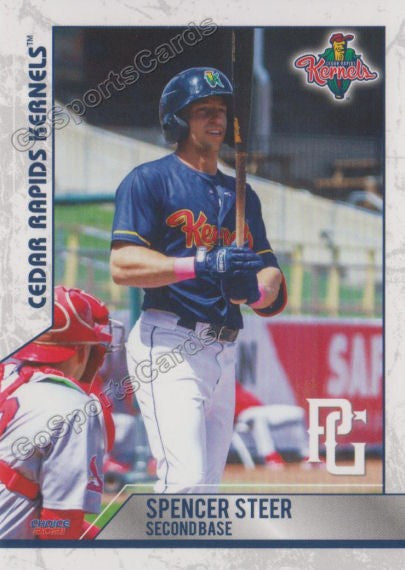 2021 Cedar Rapids Kernels Spencer Steer