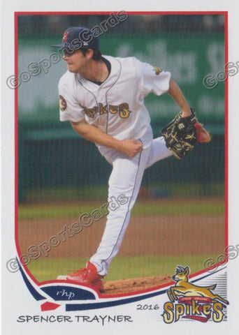 2016 State College Spikes Spencer Trayner