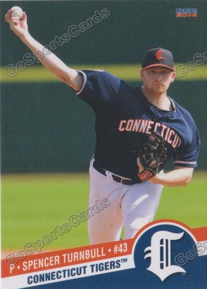 2014 Connecticut Tigers Spencer Turnbull