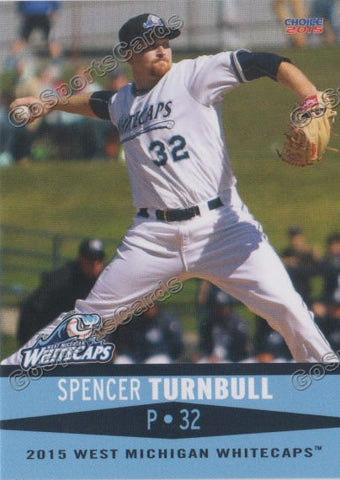 2015 West Michigan Whitecaps Spencer Turnbull