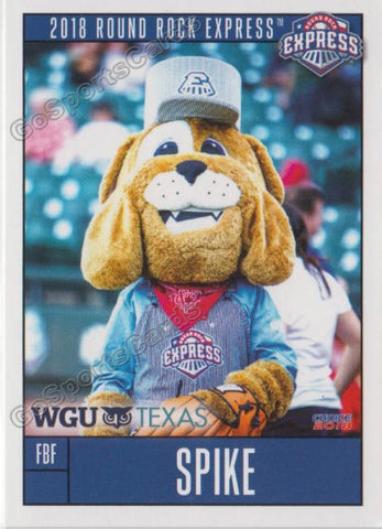 2018 Round Rock Express Spike Mascot