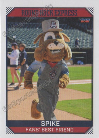 2021 Round Rock Express Spike Mascot