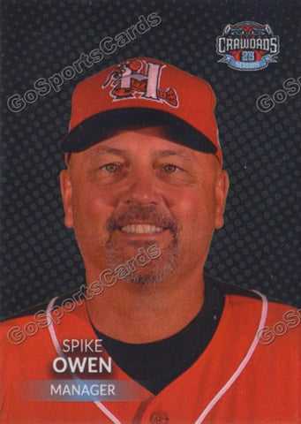 2017 Hickory Crawdads Spike Owen