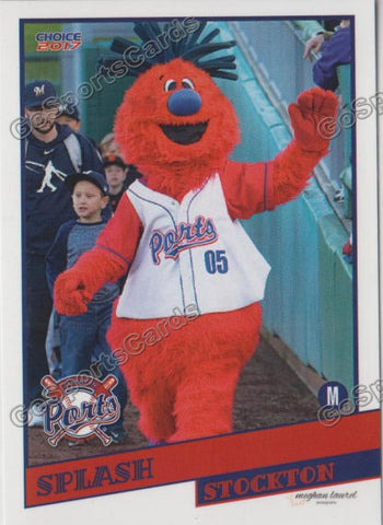 2017 Stockton Ports Splash Mascot