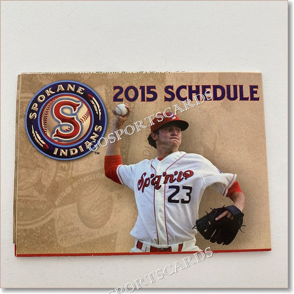 2015 Spokane Indians Pocket Schedule