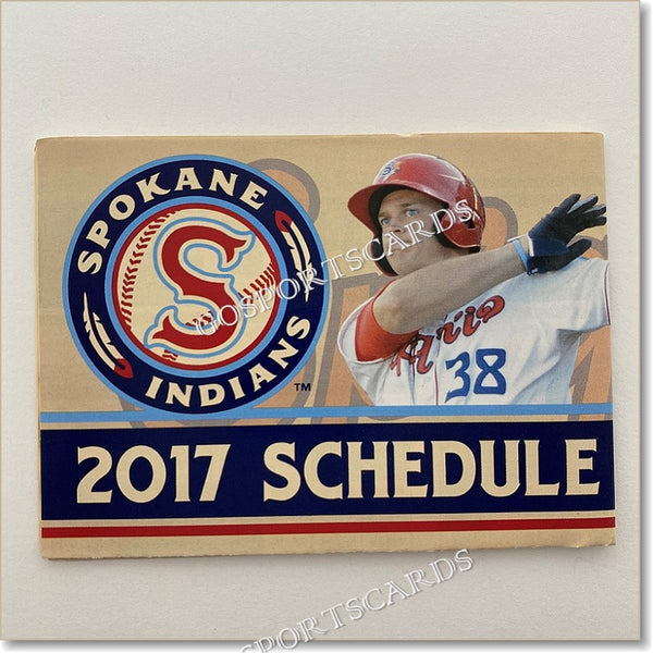 2017 Spokane Indians Pocket Schedule