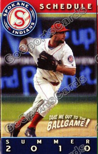 2010 Spokane Indians Pocket Schedule