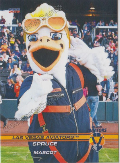 2019 Las Vegas Aviators Spruce Mascot