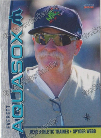 2013 Everett AquaSox Spyder Webb