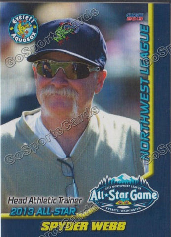 2013 Northwest League All Star Spyder Webb