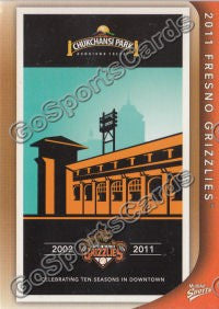 2011 Fresno Grizzlies Chukchansi Park