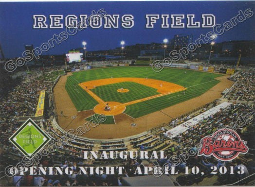 2013 Birmingham Barons Regions Field