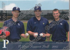 2012 Princeton Rays Dan Rousseau Nick Flynn Anthony Dunagan