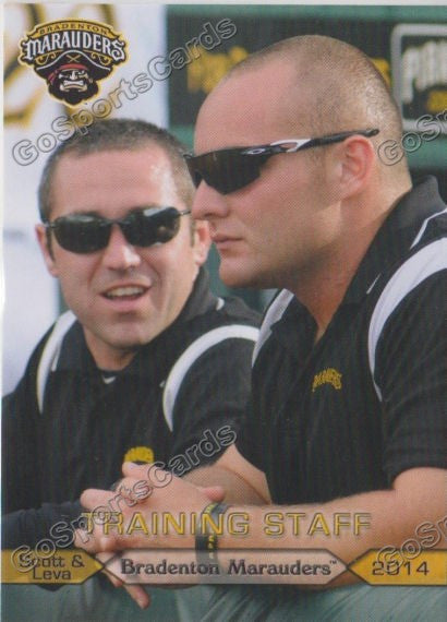 2014 Bradenton Marauders Dru Scott Furey Leva
