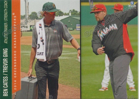 2014 Greensboro Grasshoppers Ben Cates Trevor Ging