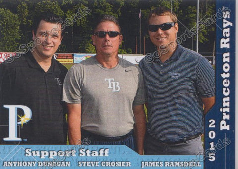 2015 Princeton Rays Anthony Dunagan Steve Crosier James Ramsdell