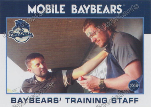 2016 Mobile BayBears Ryne Eubanks Sean Light