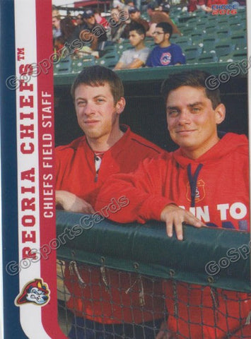 2016 Peoria Chiefs Dan Martin David Diaz