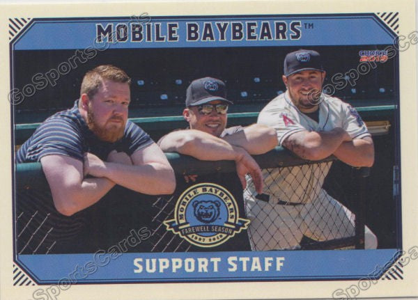 2019 Mobile Baybears Matt Morrell Jon Hill Dylan Mazzo