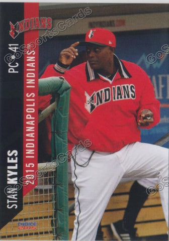 2015 Indianapolis Indians Stan Kyles