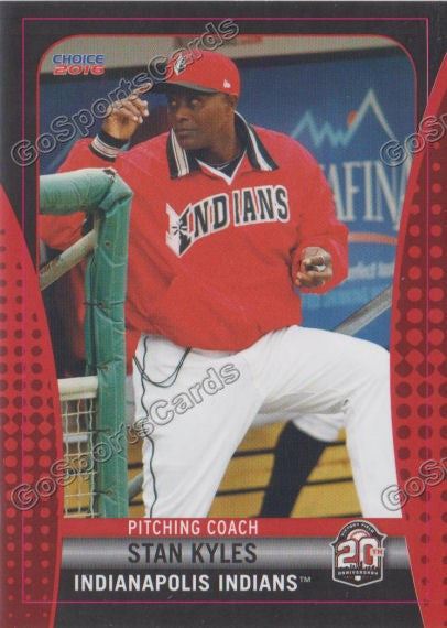 2016 Indianapolis Indians Stan Kyles