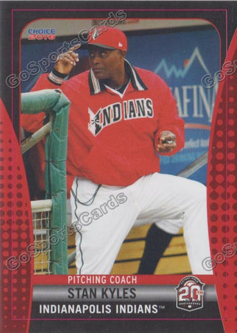 2016 Indianapolis Indians Stan Kyles