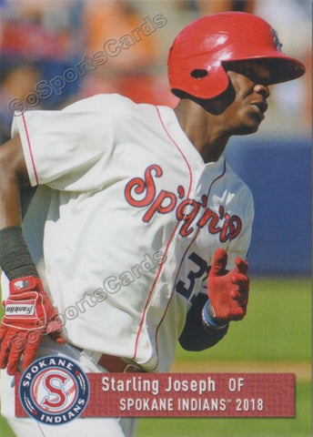 2018 Spokane Indians Starling Joseph