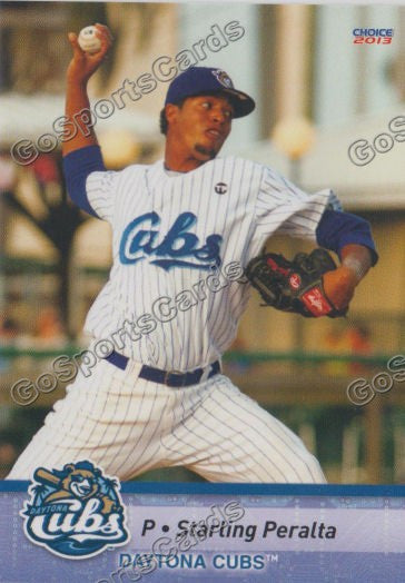 2013 Daytona Cubs Starling Peralta