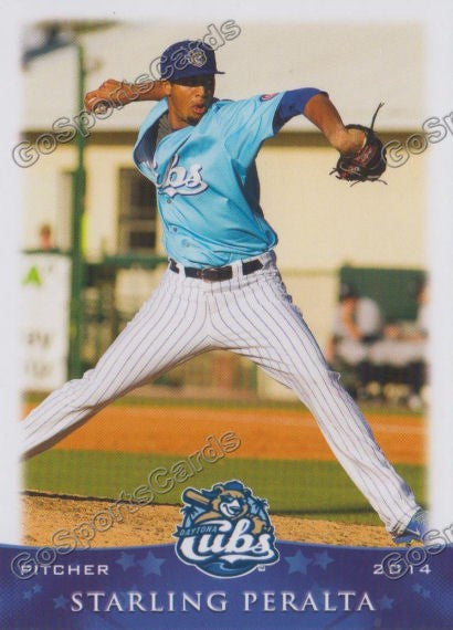 2014 Daytona Cubs Starling Peralta