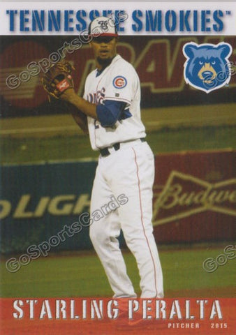 2015 Tennessee Smokies Starling Peralta