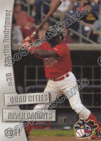 2011 Quad Cities River Bandits Starlin Rodriguez