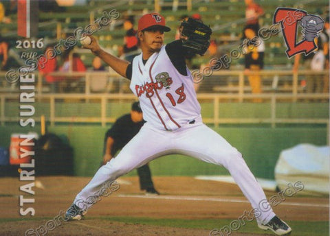 2016 Lansing Lugnuts Starlyn Suriel