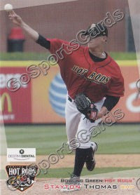 2012 Bowling Green Hot Rods Stayton Thomas