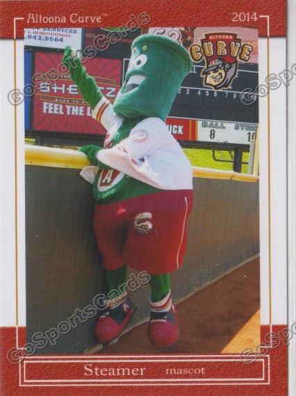 2014 Altoona Curve Steamer Mascot