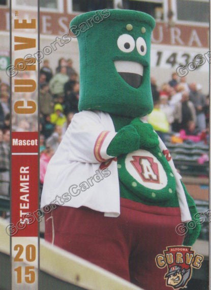 2015 Altoona Curve Stemer Mascot
