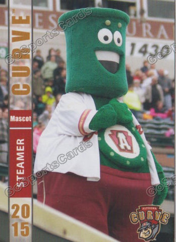 2015 Altoona Curve Stemer Mascot