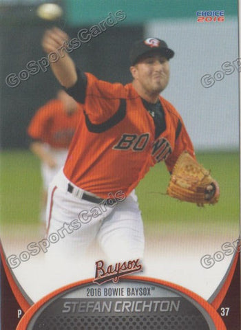 2016 Bowie Baysox Stefan Crichton
