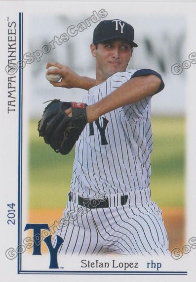 2014 Tampa Yankees Stefan Lopez