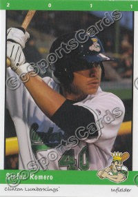 2011 Clinton LumberKings Stefen Romero