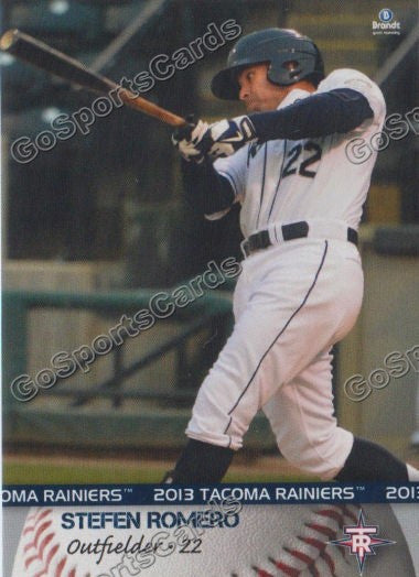 2013 Tacoma Rainiers Stefen Romero