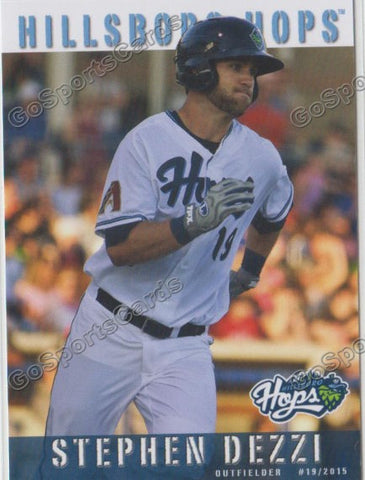 2015 Hillsboro Hops Stephen Dezzi