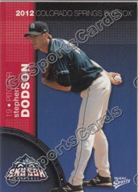 2012 Colorado Springs Sky Sox Stephen Dodson